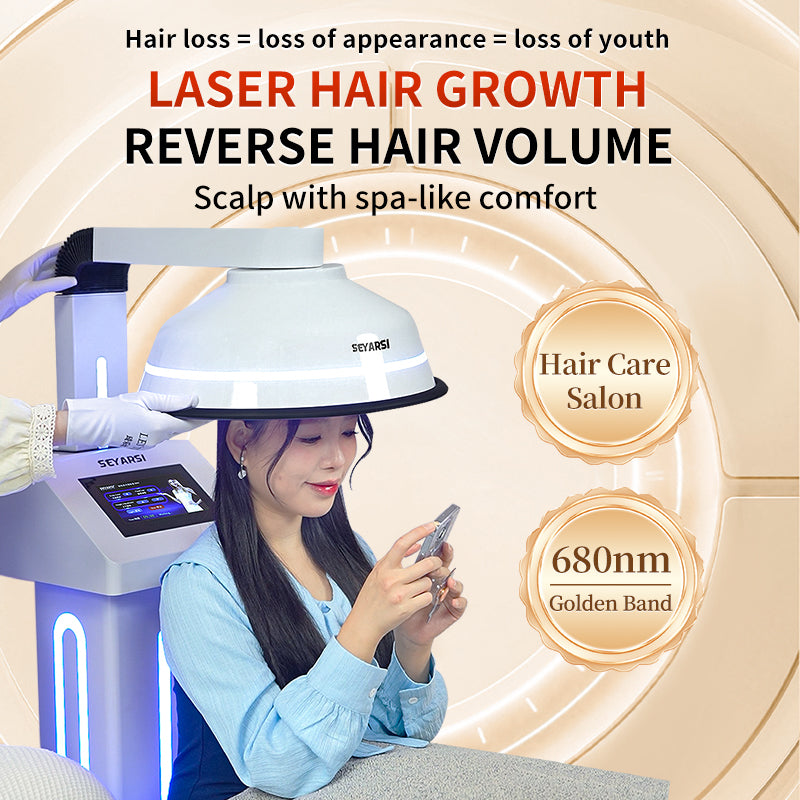 The soft laser hair growth device is suitable for people who are suffering from hair loss.