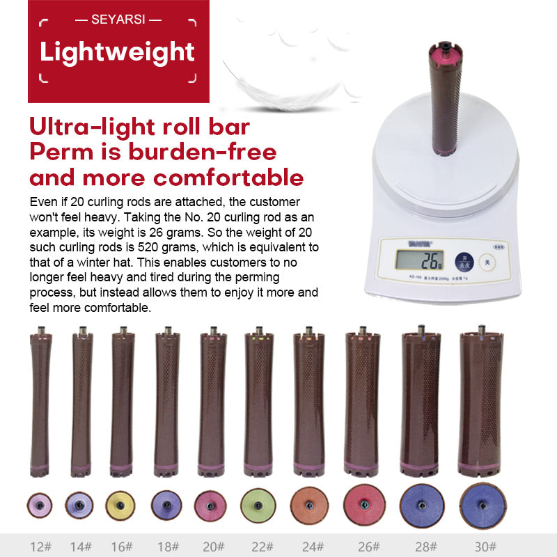 SEYARSI digital perm rods digital perm machine hair curly professional hair salon use heating rods