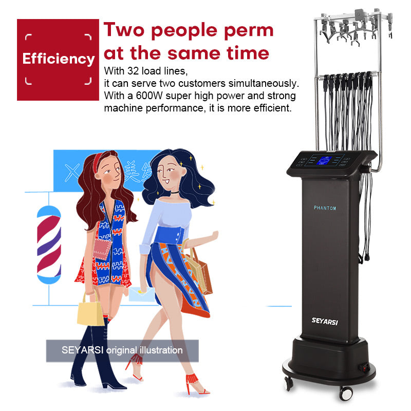 Seyarsi Digital perm machine professional salon use hair stylist equipment hair curly