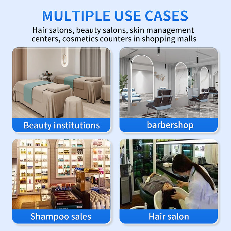 Seyarsi scalp detector AI Skin Scalp Analyzer 15.6 inch HD Scalp treatment Professional Hair Scalp Camera Detector Hair Follicle