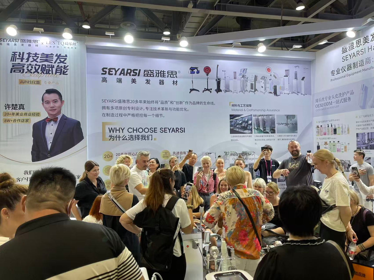 SEYARSI at international beauty equipment exhibition