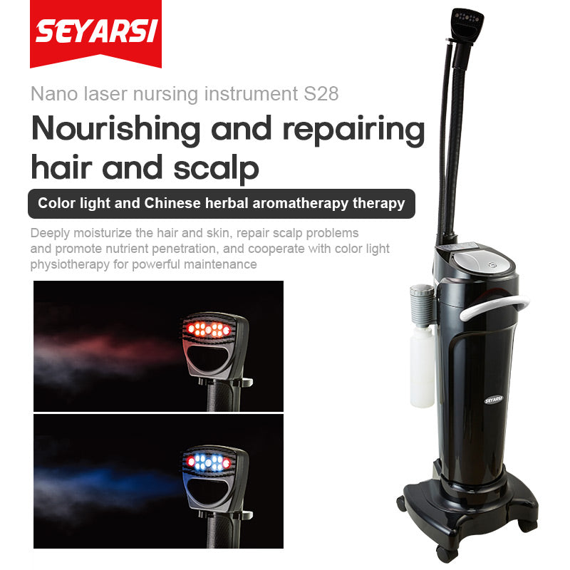 SEYARSI Hair care machine with infrared for hair growth nano mist and ozone Hair treatment machine