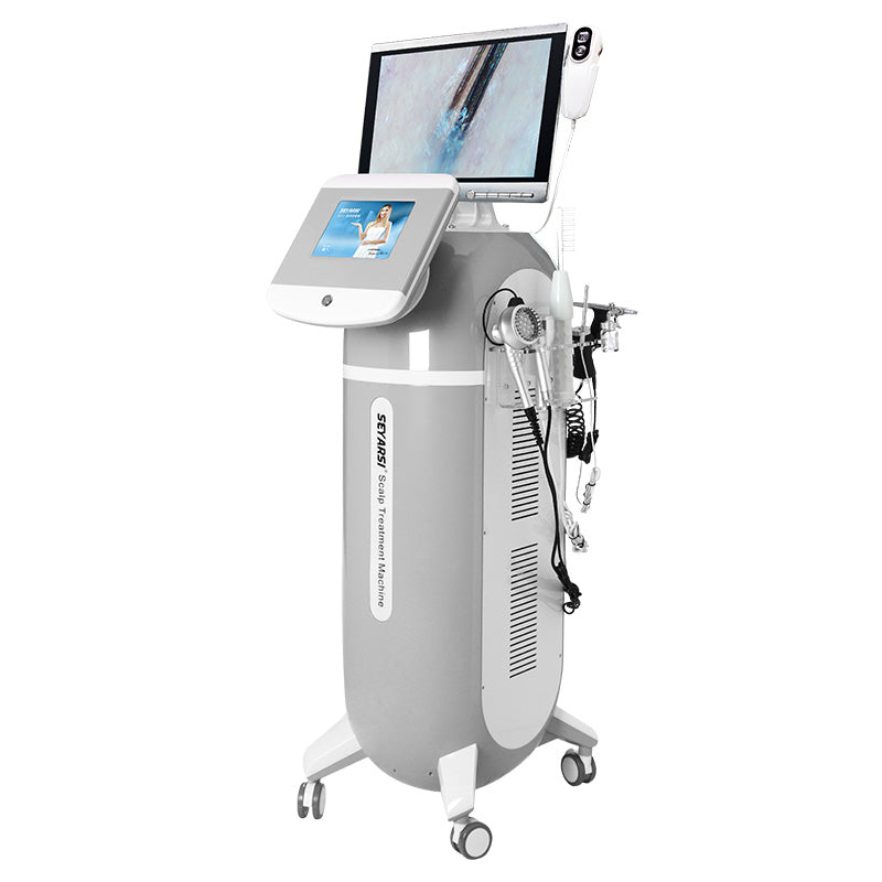 Scalp care machine, professional head therapy spa, scalp physiotherapy, micro-electricity to promote scalp health equipment