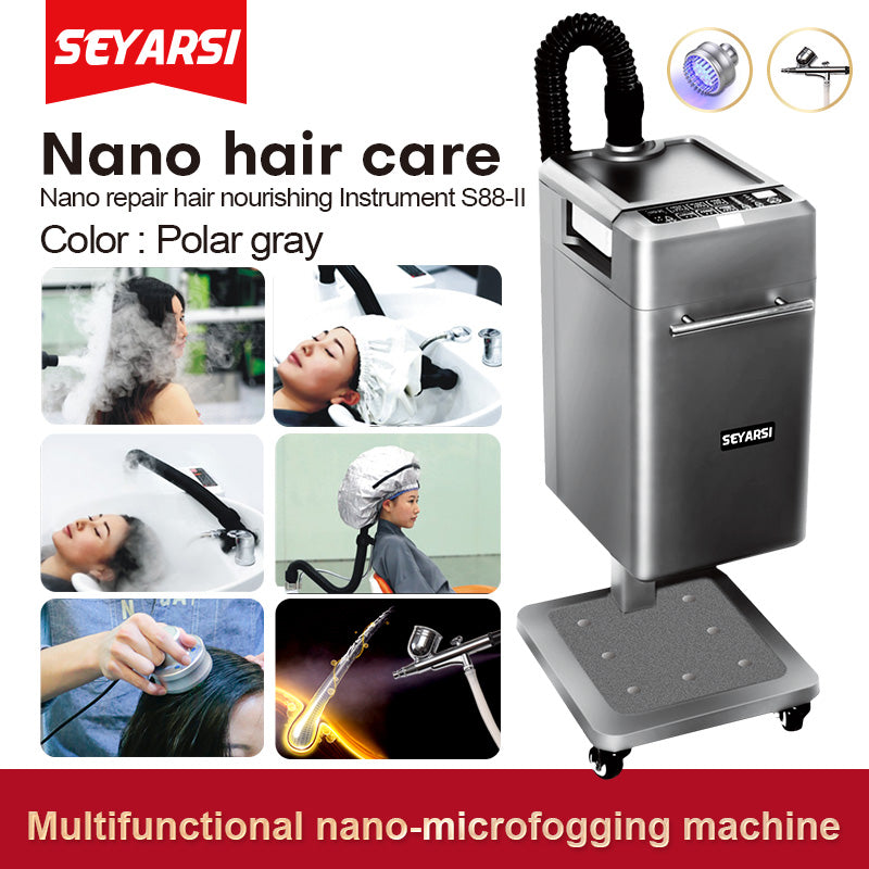 Seyarsi nano mist hair care equipment for hair salon hot Steam multi function hair treatment machine
