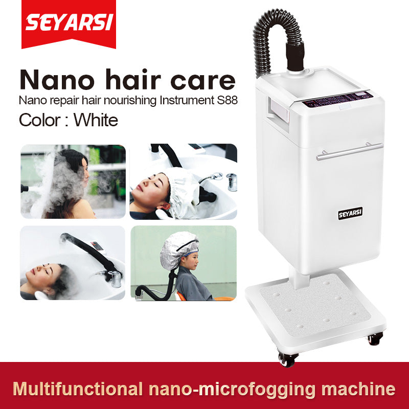 Seyarsi nano mist hair care equipment for hair salon hot Steam multi function hair treatment machine