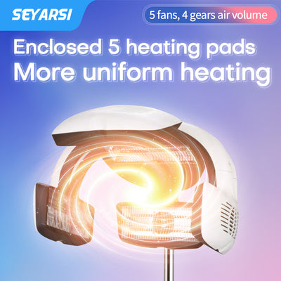 SEYARSI 801 Professional Hooded Hair Processor for Salons - product image 3
