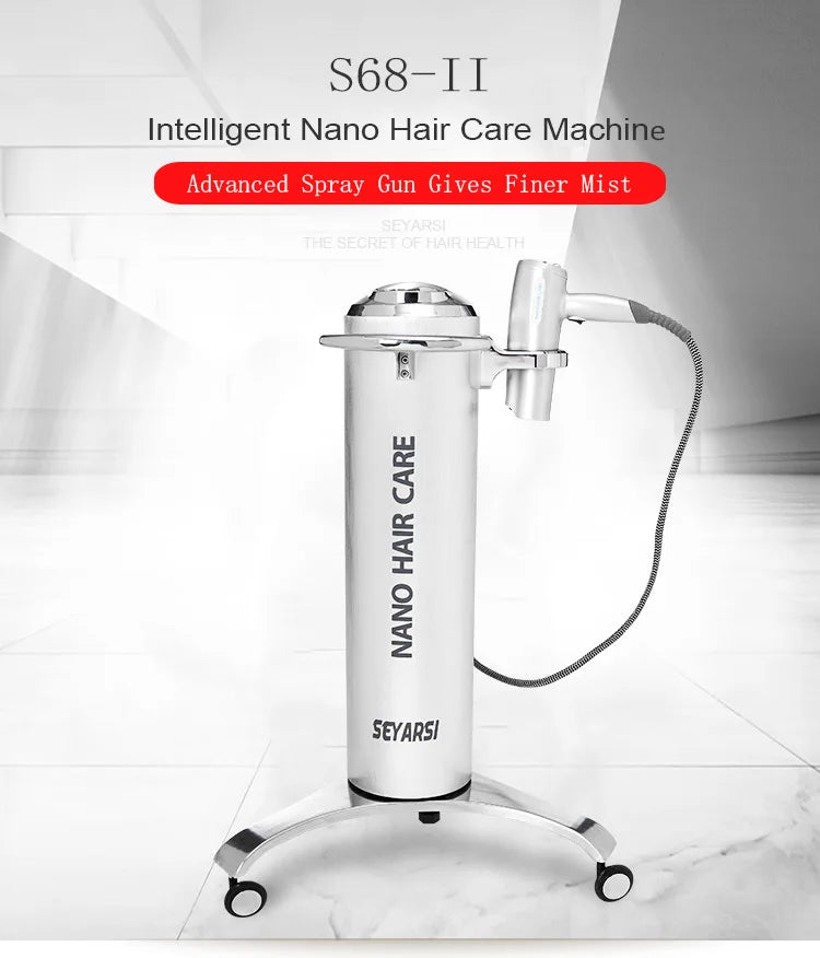seyarsi nano mist hair care machine S68 hair steamer high pressure spray hot mist for salon use
