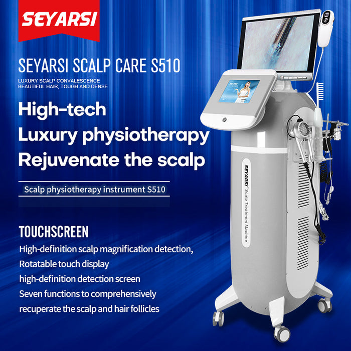 Scalp care machine, professional head therapy spa, scalp physiotherapy ...